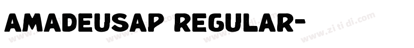 amadeusap regular字体转换 amadeusap regular字体转换
